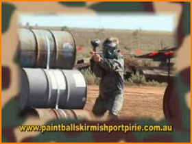 Paint Ball Skirmish Port Pirie - Holiday Great Ocean Road 0