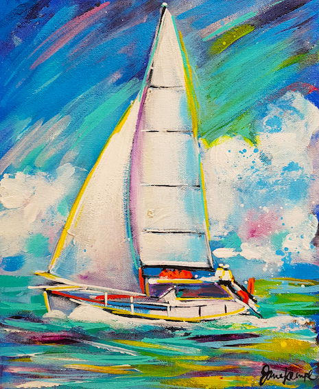 Jane Kempe Art - Holiday Great Ocean Road 2