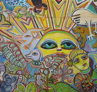 The Painting of Life by Mirka Mora - Holiday Great Ocean Road
