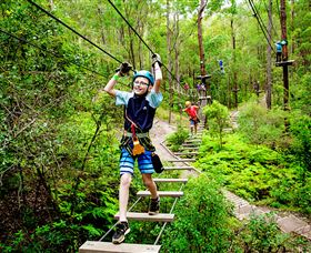TreeTop Challenge - Holiday Great Ocean Road 1