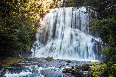 Bridal Veil, Champagne And No Name Falls - Holiday Great Ocean Road 0