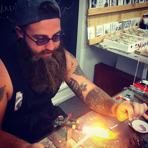 Hot Glass Demonstrations And Classes - Holiday Great Ocean Road 1