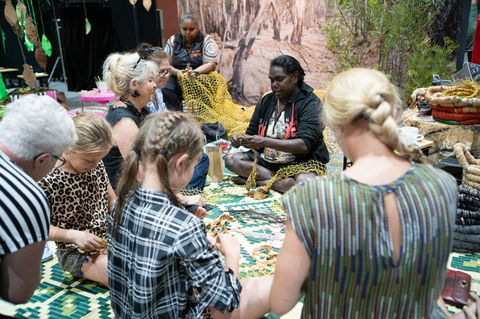 Darwin Aboriginal Art Fair - Holiday Great Ocean Road 1
