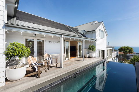 Hampton's Retreat Family Friendly, Water Views, Close To Beach With Heated Pool - Holiday Great Ocean Road 0