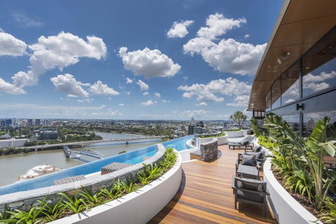 Modern Apartment In South Brisbane Infinity Pool - Holiday Great Ocean Road 0
