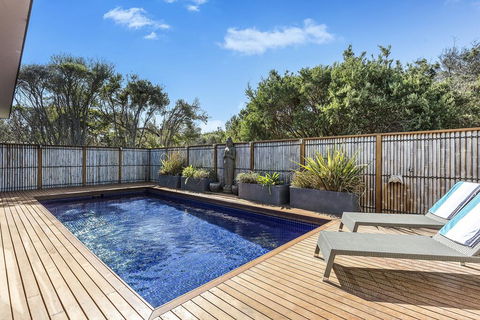 Ocean Luxe Retreat Luxury House With Pool, Tennis Court, Fireplace, Walk To Beach - Holiday Great Ocean Road 0