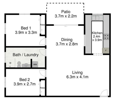 Spacious 2 Bedroom Beach Side Apartment - Close To Shopping Centre With Coles, Health Food Shop, Sushi, Pizza, Cafes, Hairdresse - Holiday Great Ocean Road 2