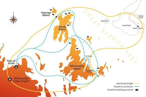 Reef And Island Scenic Flight From Airlie Beach - Holiday Great Ocean Road 0