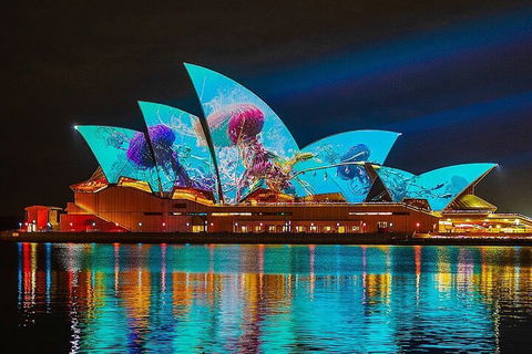 Vivid 90-Minute Sydney Harbour Intimate Catamaran Cruise With Canapes - Holiday Great Ocean Road 2